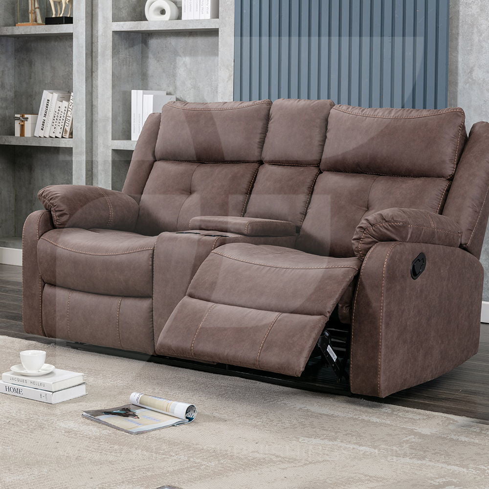Casey 2 Seater with console Chestnut Manual