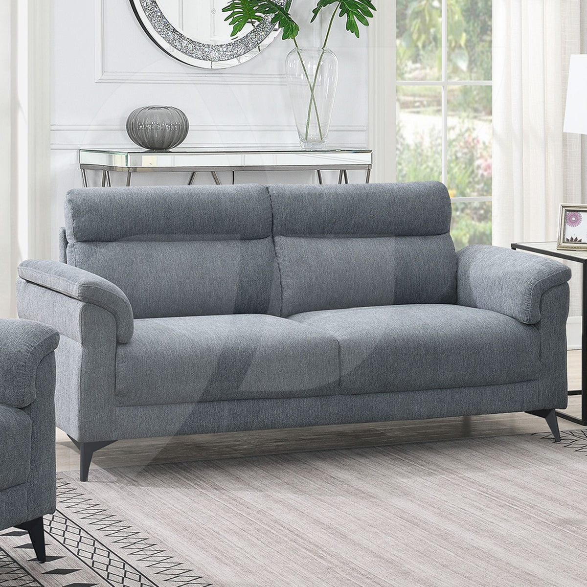 Roxy 3 Seater Grey
