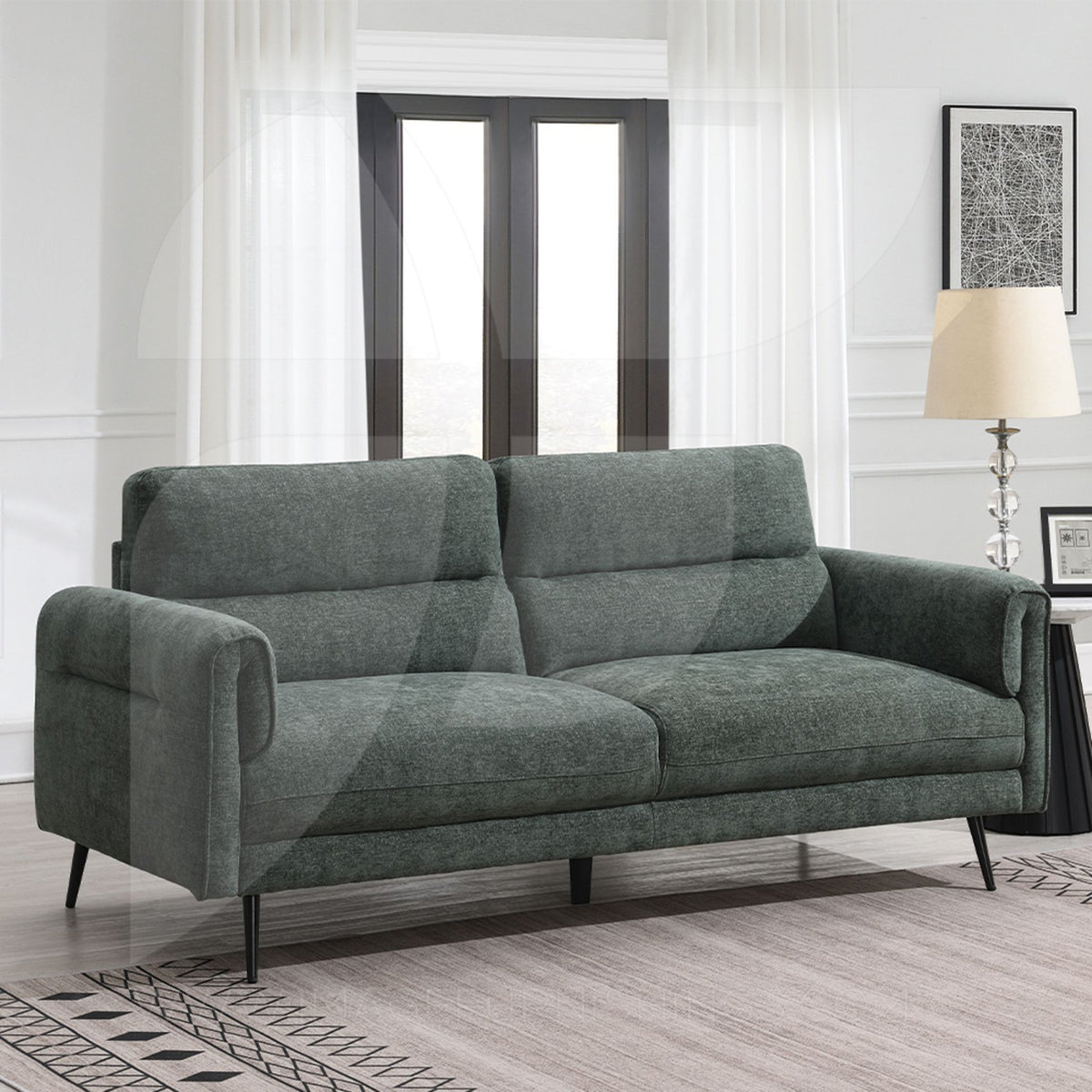 Oakley 2.5 Seater Moss