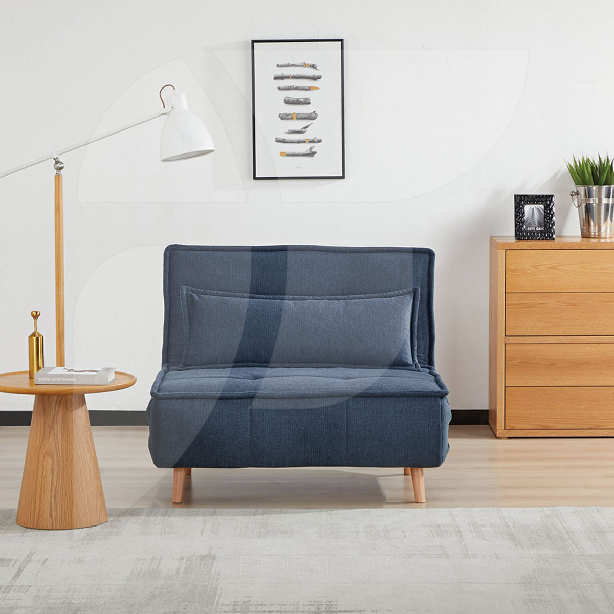 Ebro Sofabed Blue